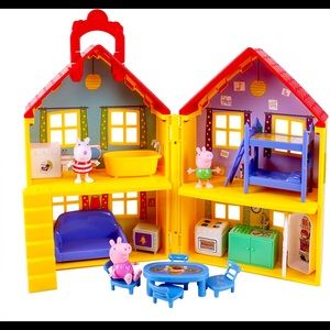 Peppa pig house set